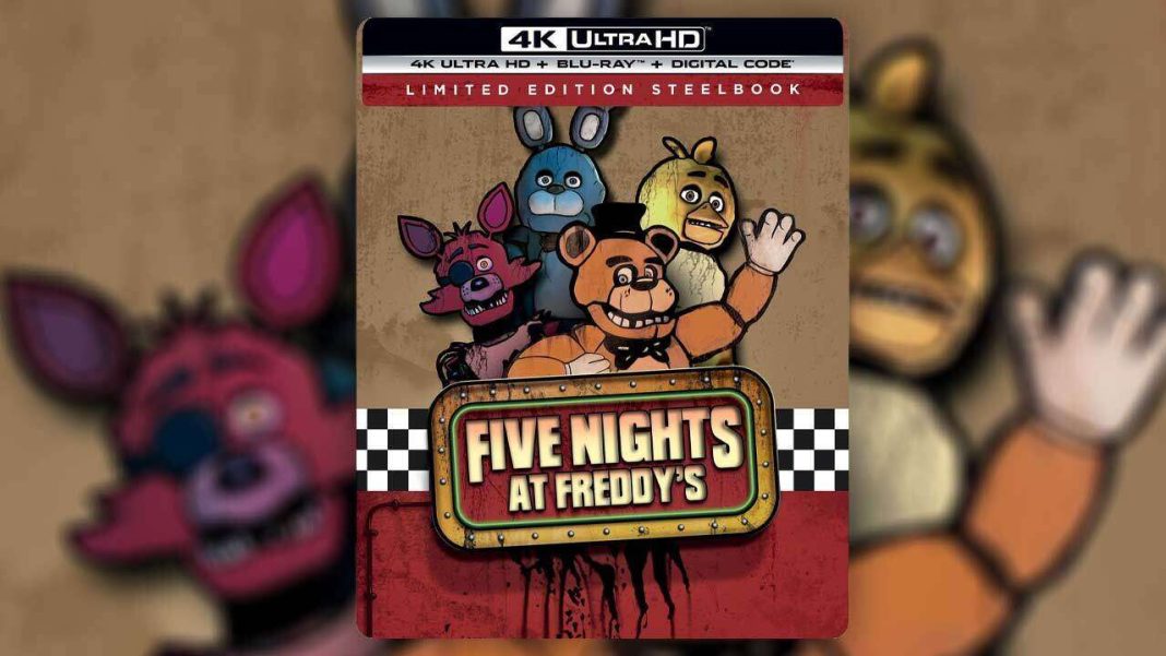 La edición Steelbook en Blu-Ray 4K de Five Nights At Freddy's ya está disponible para reservar en Amazon
