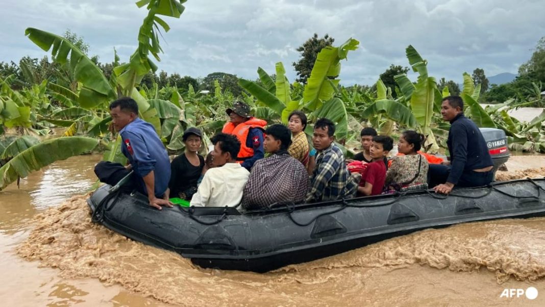 La junta de Myanmar hace una inusual solicitud de ayuda extranjera para hacer frente a las inundaciones mortales
