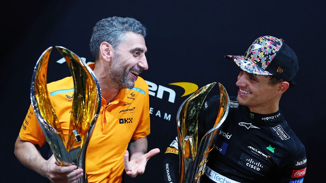 'La misión está en marcha': Andrea Stella apunta a ambos campeonatos tras la victoria dominante de Lando Norris en el GP de Singapur
