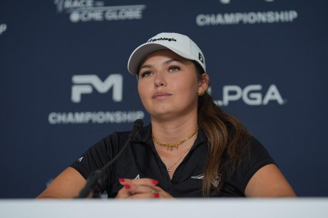 La nativa de Westborough, Alexa Pano, no logró el corte, pero está emocionada de regresar a casa para el Campeonato FM de la LPGA
