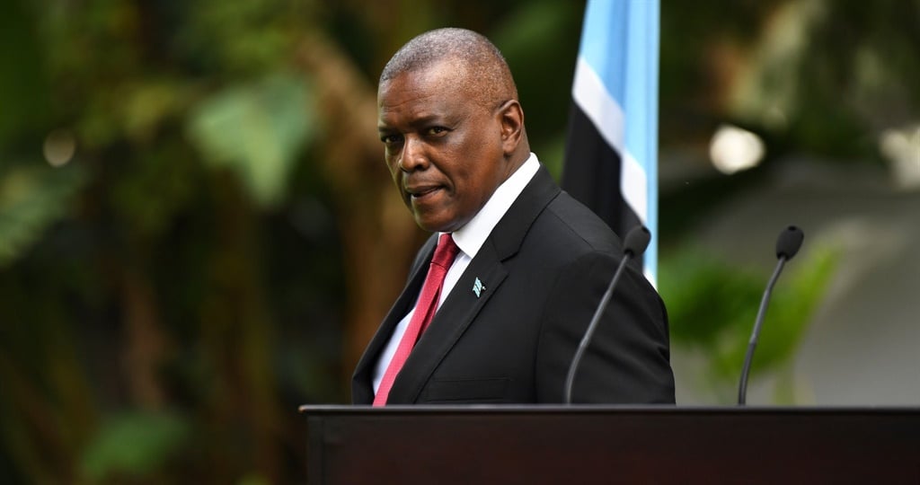 Botswana President Mokgweetsi Masisi annouced the date for elections in the country. (@OfficialMasisi/X)