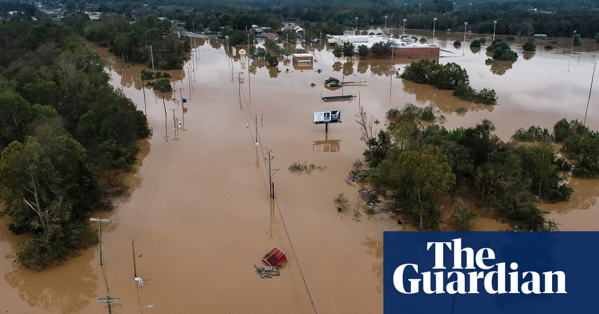 Las "inundaciones históricas" del huracán Helene empeoraron por el calentamiento global, dice Fema
