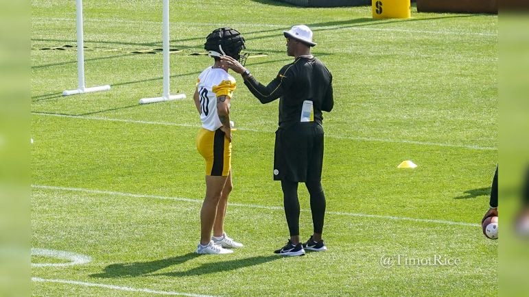 Roman Wilson Steelers 2024 Training Camp