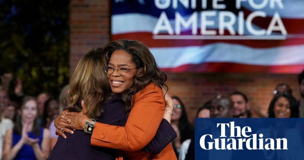 Oprah organiza una entrevista repleta de estrellas con Kamala Harris: “La esperanza está regresando”
