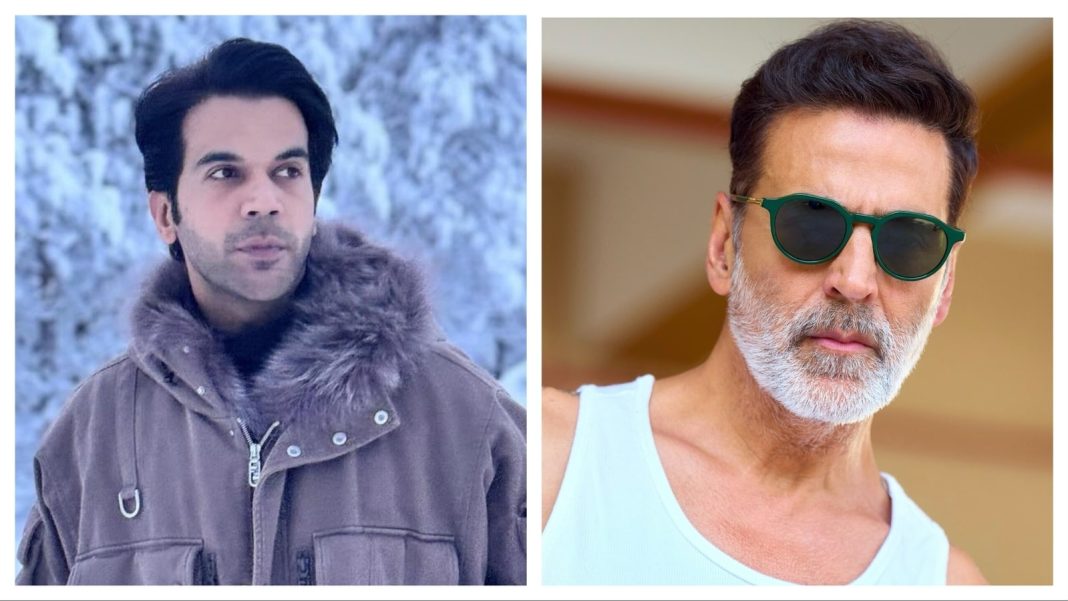 Rajkummar Rao sobre competir con Akshay Kumar: Él es nuestra superestrella, yo soy su fan
