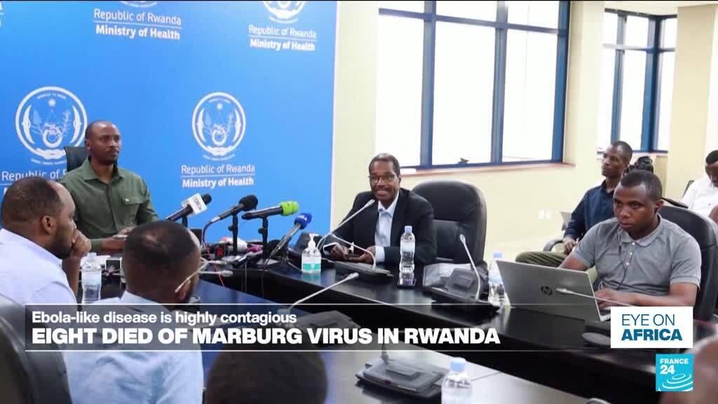 Ruanda informa 8 muertes relacionadas con el virus de Marburgo similar al Ébola
