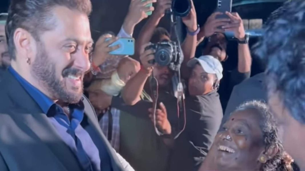 Salman Khan se gana los corazones con su humilde interacción con un fanático anciano en Mumbai: Tiger con los pies en la tierra
