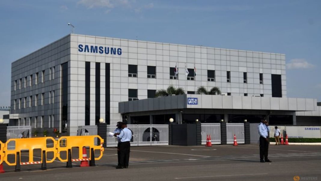 Samsung demanda a sindicato indio por huelga que interrumpió producción
