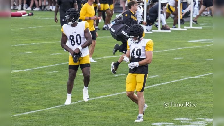 Darnell Washington Matt Sokol Friday Night Lights Steelers training camp