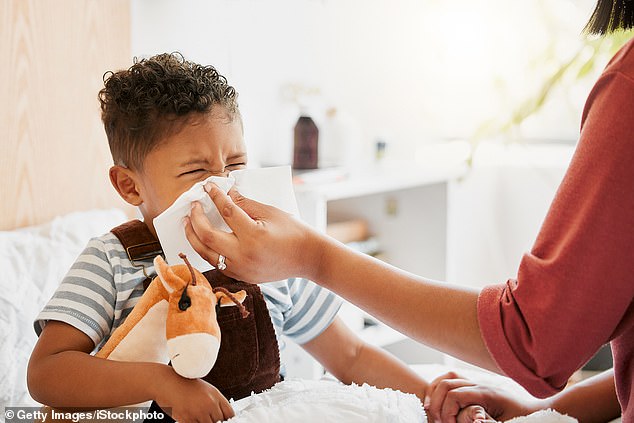 Unas simples gotas nasales salinas pueden reducir la duración del resfriado común en los niños en dos días y reducir la transmisión, según un estudio