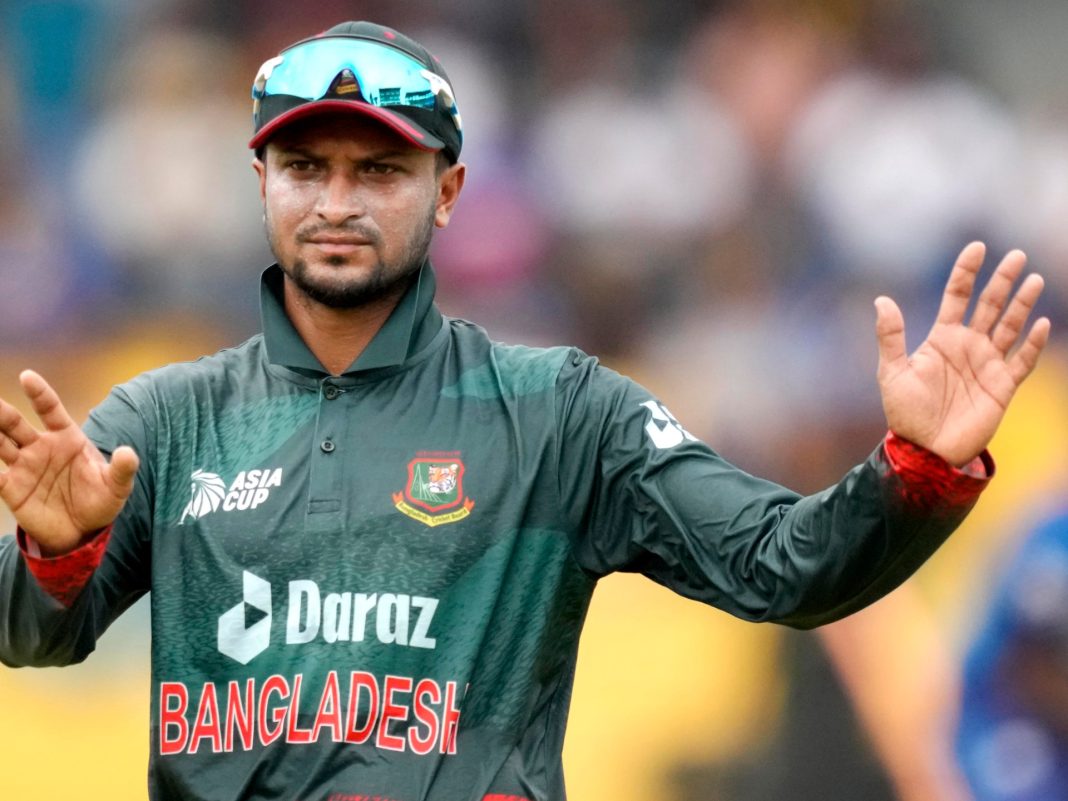 Shakib Al Hasan de Bangladesh dejará el cricket internacional en marzo de 2025
