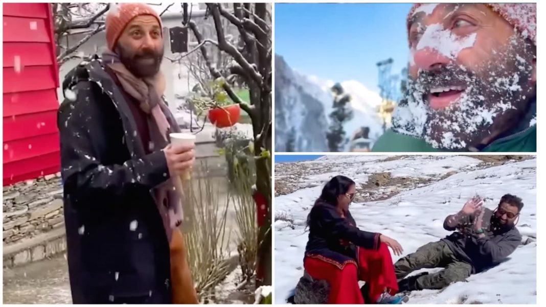 Sunny Deol muestra cómo disfrutar de los viajes y la vida a los 66 años; publica un video de sus vacaciones en la montaña con mamá y papá.
