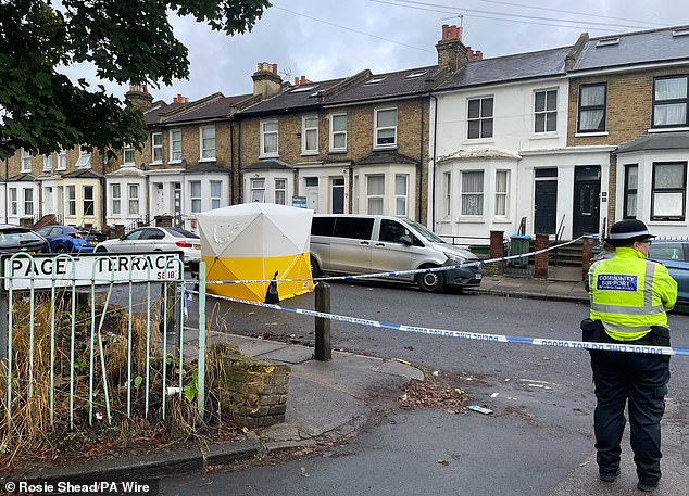 El colegial murió en el lugar después de que lo encontraran con heridas de arma blanca en Eglinton Road en Woolwich alrededor de las 6:35 p. m. del domingo.