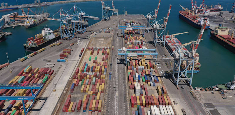 Port of Ashdod  credit: Shutterstock