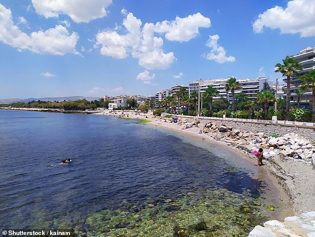 En la imagen: Paleo Faliro, a unos 6 km al oeste del centro de la ciudad de Atenas, donde supuestamente tuvo lugar el incidente (foto de archivo)