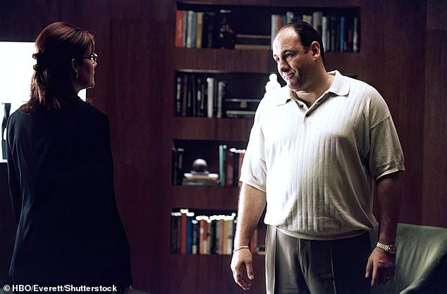 Según el estudio, los reincidentes tienen más probabilidades de presentar niveles elevados de neuroticismo. En la imagen: James Gandolfini en el papel de su personaje, el gánster Tony Soprano, uno de los criminales de ficción más conocidos.