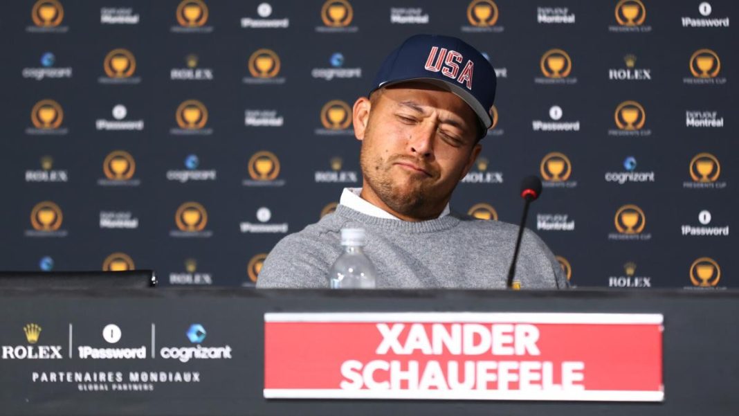 Xander Schauffele lidera el campo y la sala de equipos
