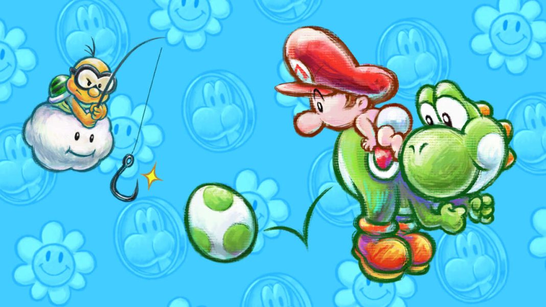 Yoshi's Island es oficialmente un juego de Yoshi, no un juego de Mario
