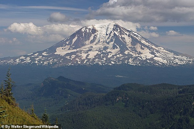 Los científicos han registrado un importante aumento de los terremotos alrededor del volcán más activo del estado de Washington: el volcán Mount Adams.