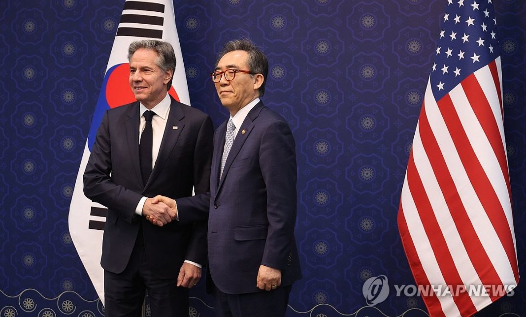 (LEAD) S. Korea, U.S. to hold '2+2' talks among foreign, defense chiefs amid N.K. deployment to Russia