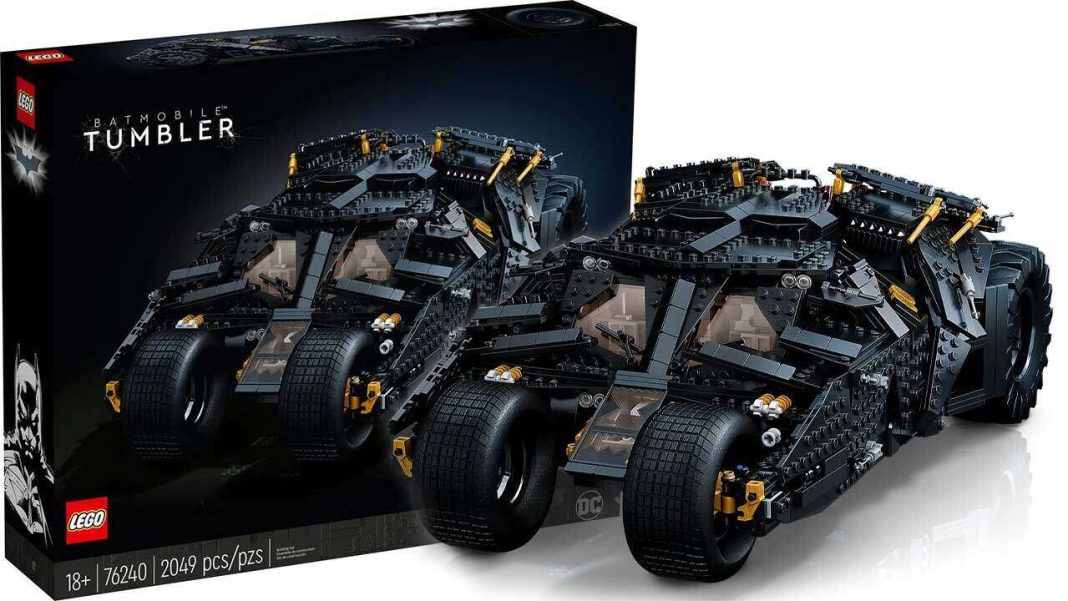 Ahorre $ 50 en el vaso Lego Batmobile de The Dark Knight en Amazon
