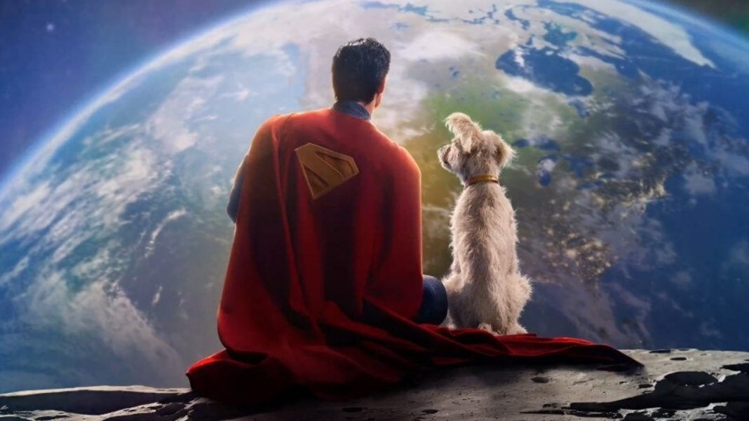 Aquí está el primer vistazo de Krypto the Superdog en la próxima película de Superman de James Gunn
