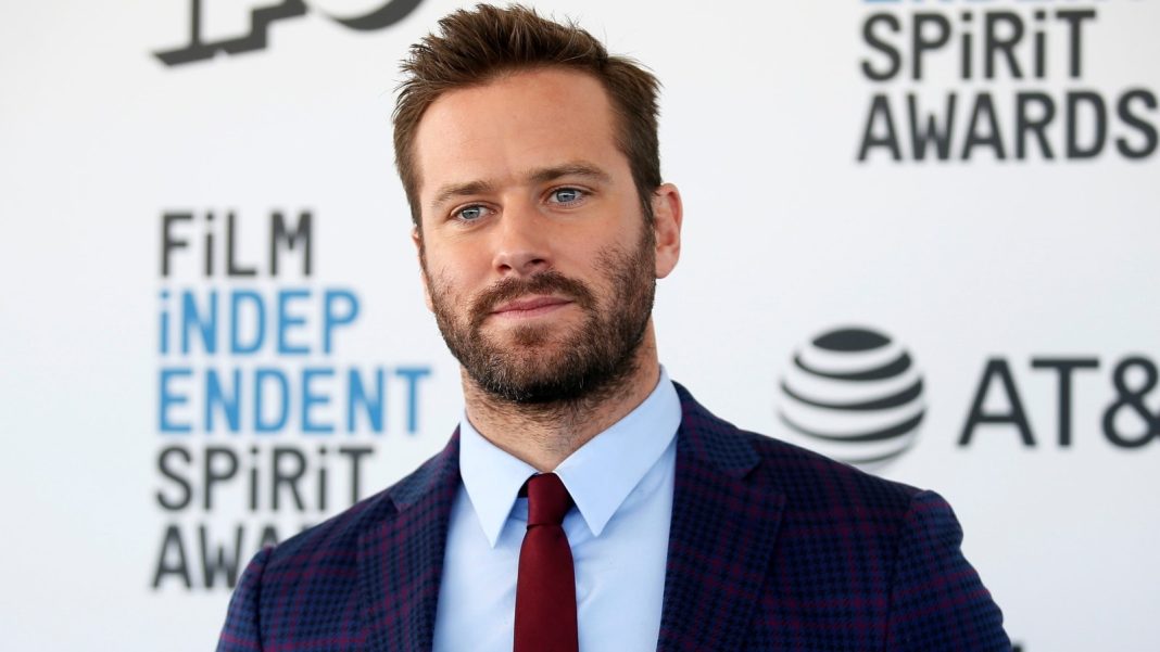 Armie Hammer regresará a Hollywood tras las acusaciones de canibalismo con Frontier Crucible
