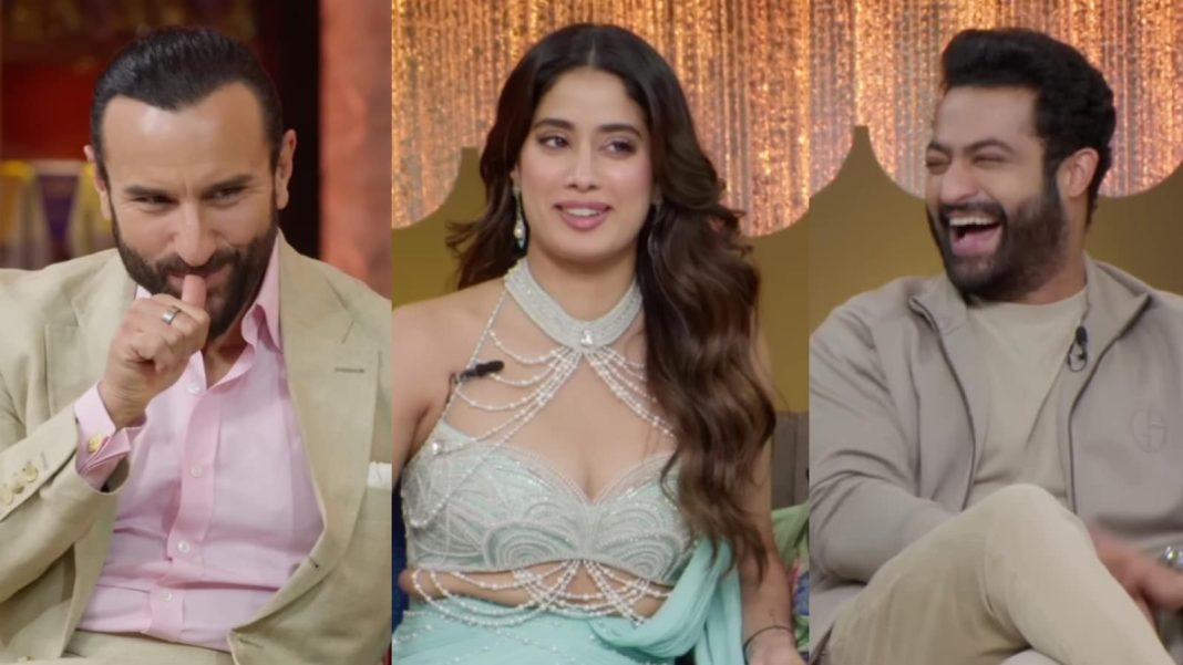 'Bachon ko..': Saif Ali Khan trollea al coprotagonista de Devara, Janhvi, por comentar sobre sus alergias, deja a Jr NTR dividido
