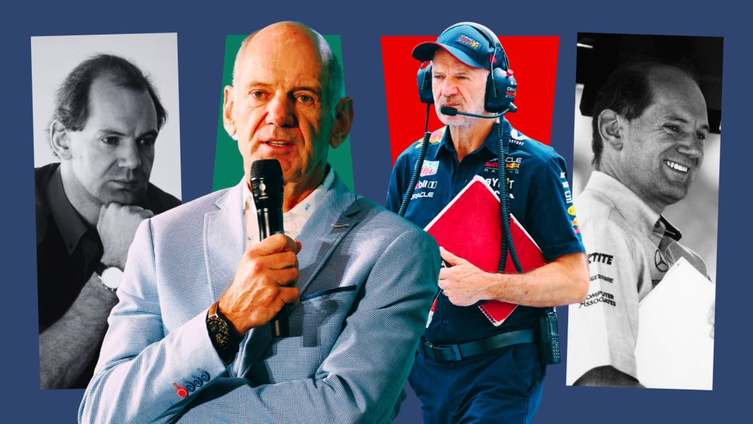 De marzo a Red Bull: ¿Cuánto tiempo le llevó a Adrian Newey causar impacto en sus anteriores equipos de F1?
