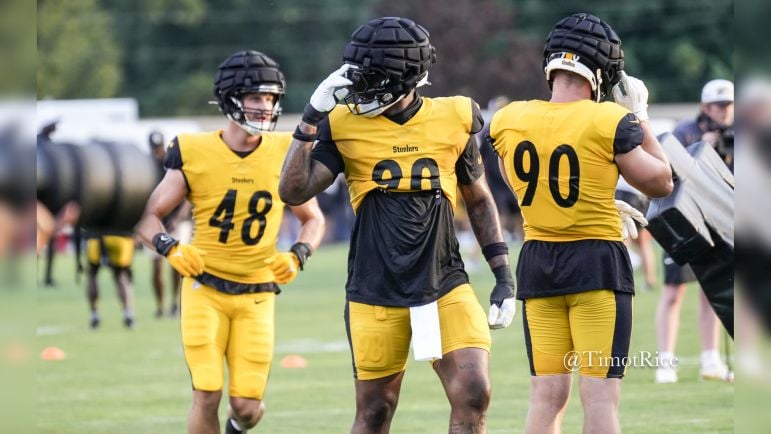 DeMarvin Leal T.J. Watt Julius Welschof Friday Night Lights Steelers training camp