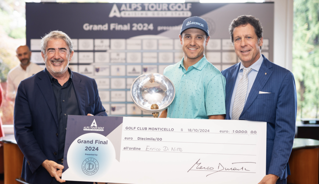 Di Nitto reclama la tarjeta del Challenge Tour después de ganar la gran final del Alps Tour - Golf News | Revista de golf
