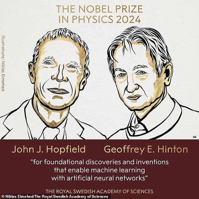 El Premio Nobel de Física 2024 ha sido otorgado a John Hopfield y Geoffrey Hinton por desarrollar los métodos que son la base de la poderosa IA actual.