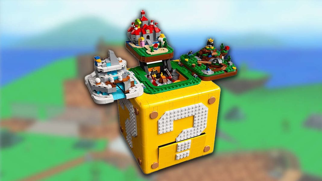 El bloque de preguntas Lego Super Mario 64 obtiene un gran descuento en Amazon, pero se agotará
