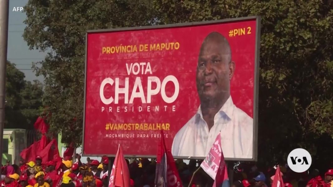 El candidato del partido Frelimo gana las elecciones presidenciales en Mozambique como se esperaba
