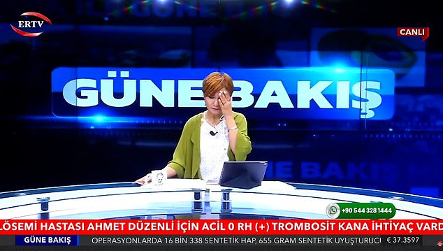 Un presentador de televisión turco luchaba por mantener la calma durante una transmisión en vivo mientras un terremoto de magnitud 6,1 sacudía el este de Turquía y Siria.