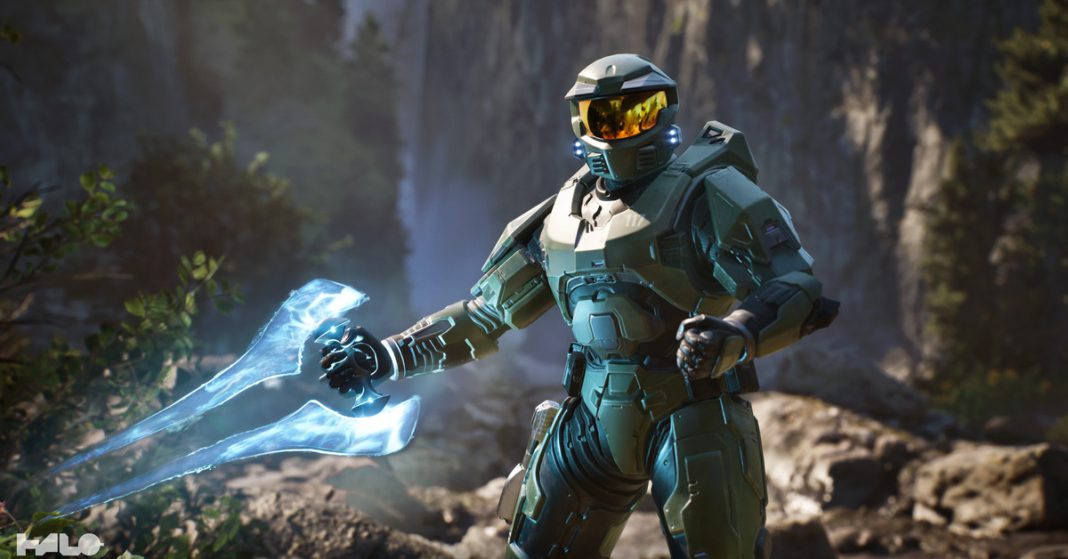 Master Chief in Unreal Engine 5.