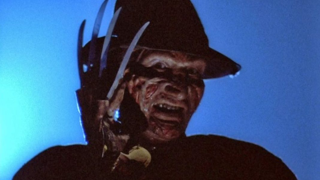 Robert Englund looks terrifying as Freddy Krueger in the 1984&#039;s A Nightmare on Elm Street.