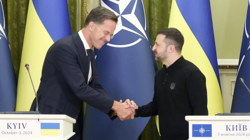 El nuevo jefe de la OTAN, Mark Rutte, reafirma su apoyo a Ucrania en su viaje a Kyiv
