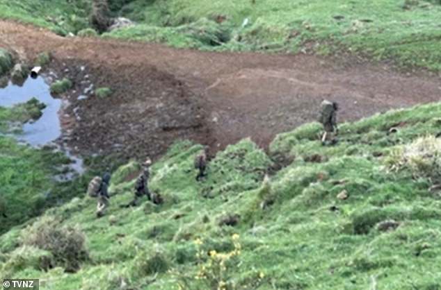 Un padre y sus tres hijos que no habían sido vistos durante tres años fueron vistos en la costa oeste de Nueva Zelanda (en la foto)