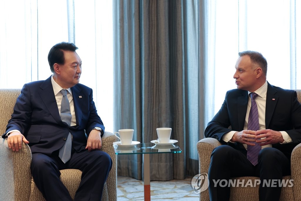 Polish president to visit South Korea next week for summit with Yoon