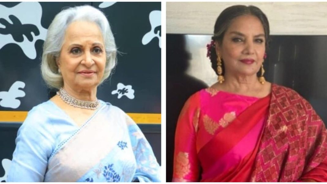 Exclusivo | Waheeda Rehman entregará a Shabana Azmi el premio a la excelencia en cine en MAMI
