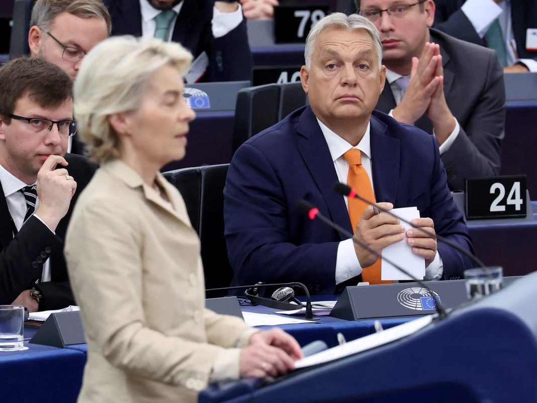 Funcionarios de la UE critican a Orban de Hungría por la postura ucraniana y el declive democrático
