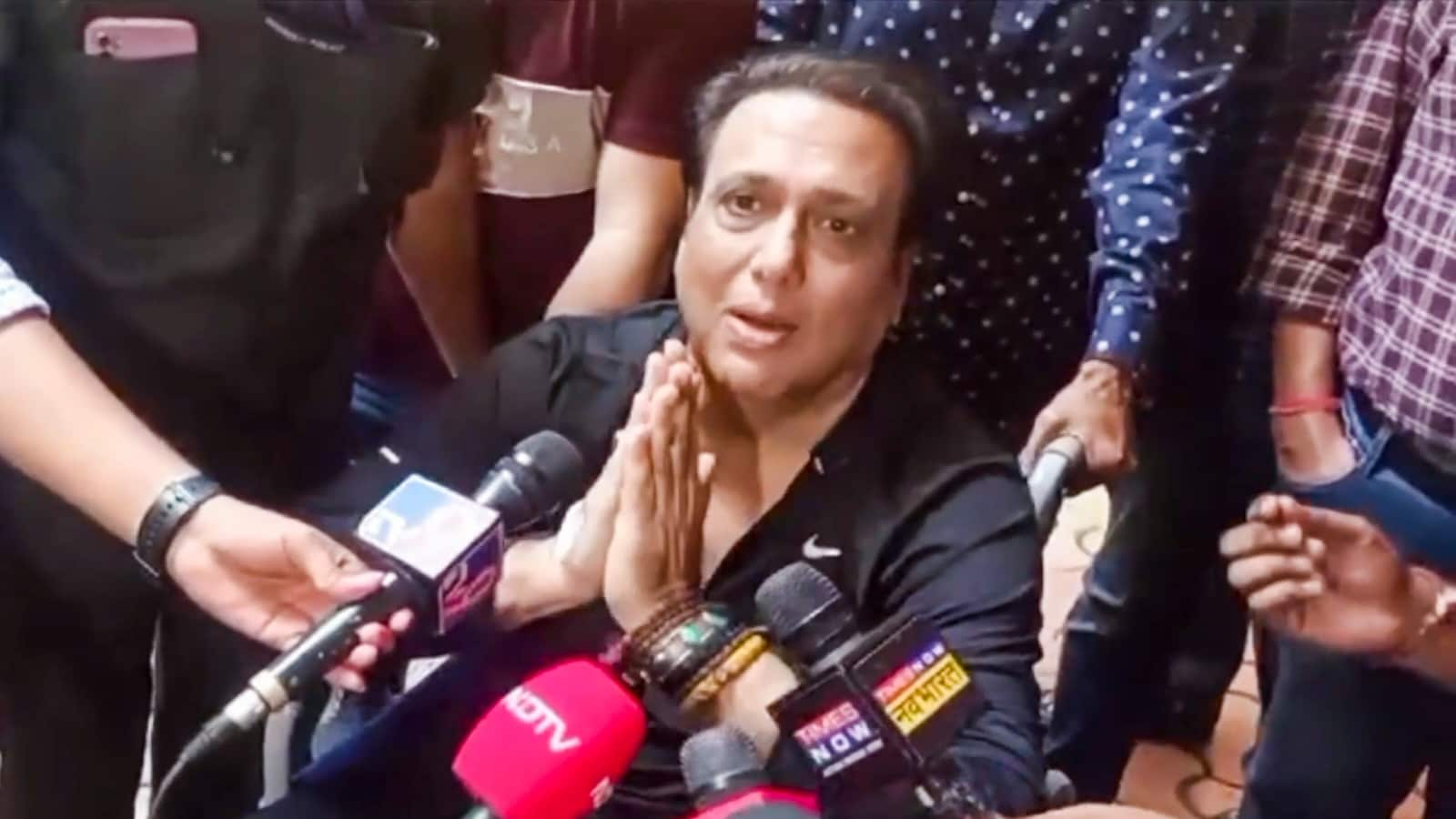 Govinda sobre dispararse accidentalmente: "Por favor, no lo malentiendan de ninguna manera"
