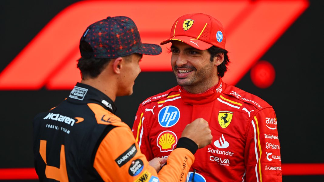 HECHOS Y ESTADÍSTICAS: Carlos Sainz persigue la primera victoria de Ferrari en México en más de tres décadas, pero se puede decir que Lando Norris tiene una mejor posición inicial
