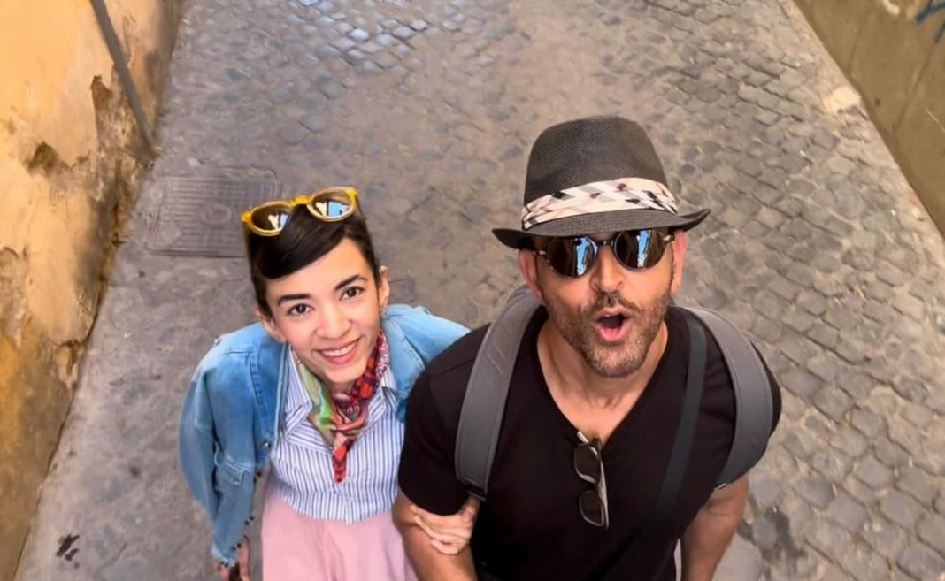 Hrithik Roshan celebra tres años de amor con Saba Azad y dice 