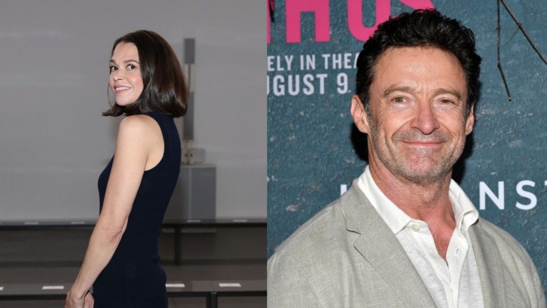 Hugh Jackman y Sutton Foster 'se escabullen' para mantener su romance en secreto en medio del divorcio de este último
