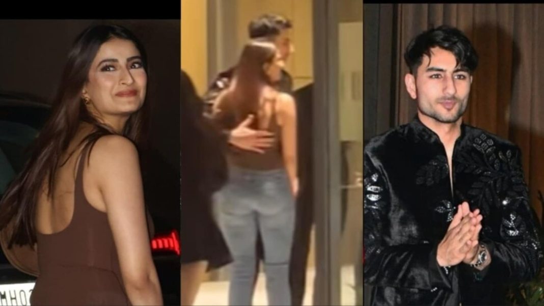 Ibrahim Ali Khan abraza cálidamente a su supuesta novia Palak Tiwari en la fiesta de Diwali; Los fans dicen: 