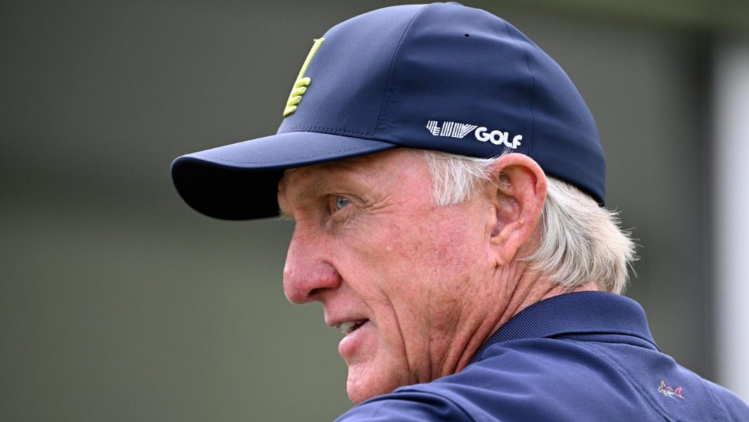 Informe: LIV busca reemplazar a Greg Norman como director ejecutivo
