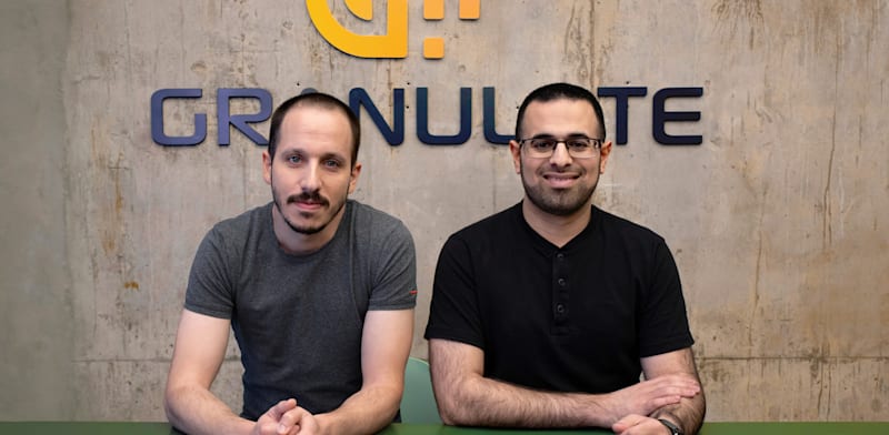 Granulate founders Asaf Ezra and Tal Saiag credit: Cadya Levy