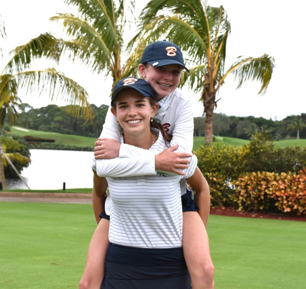 Kai Trump y Benjamin Girls Golf ganan el título de distrito en Trump International West Palm Beach
